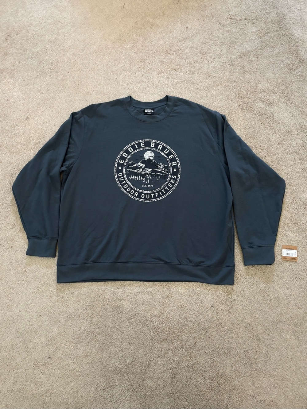 Eddie Bauer Men's Logo Crewneck Sweatshirt